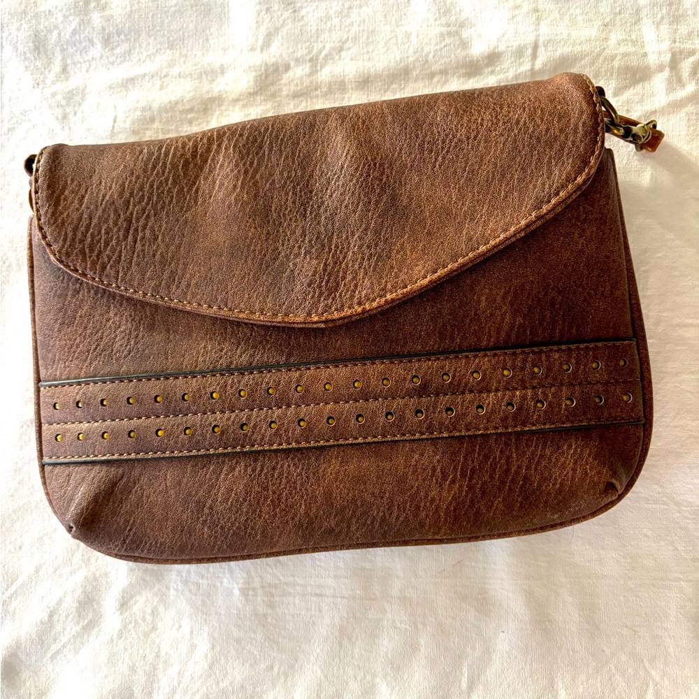 AMPErE Creations Nude Crossbody Bag. Never Used‎ Great Condition.